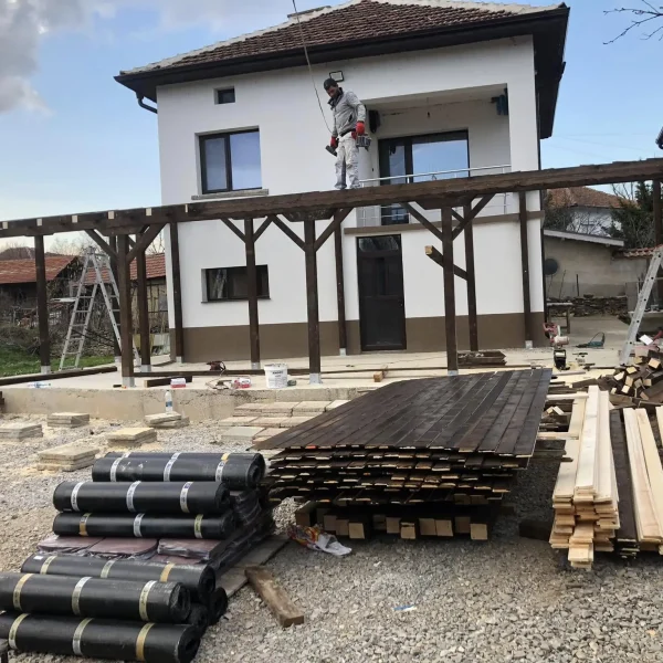 Izgrajdane veranda el instalatsiq osvetlenie 2