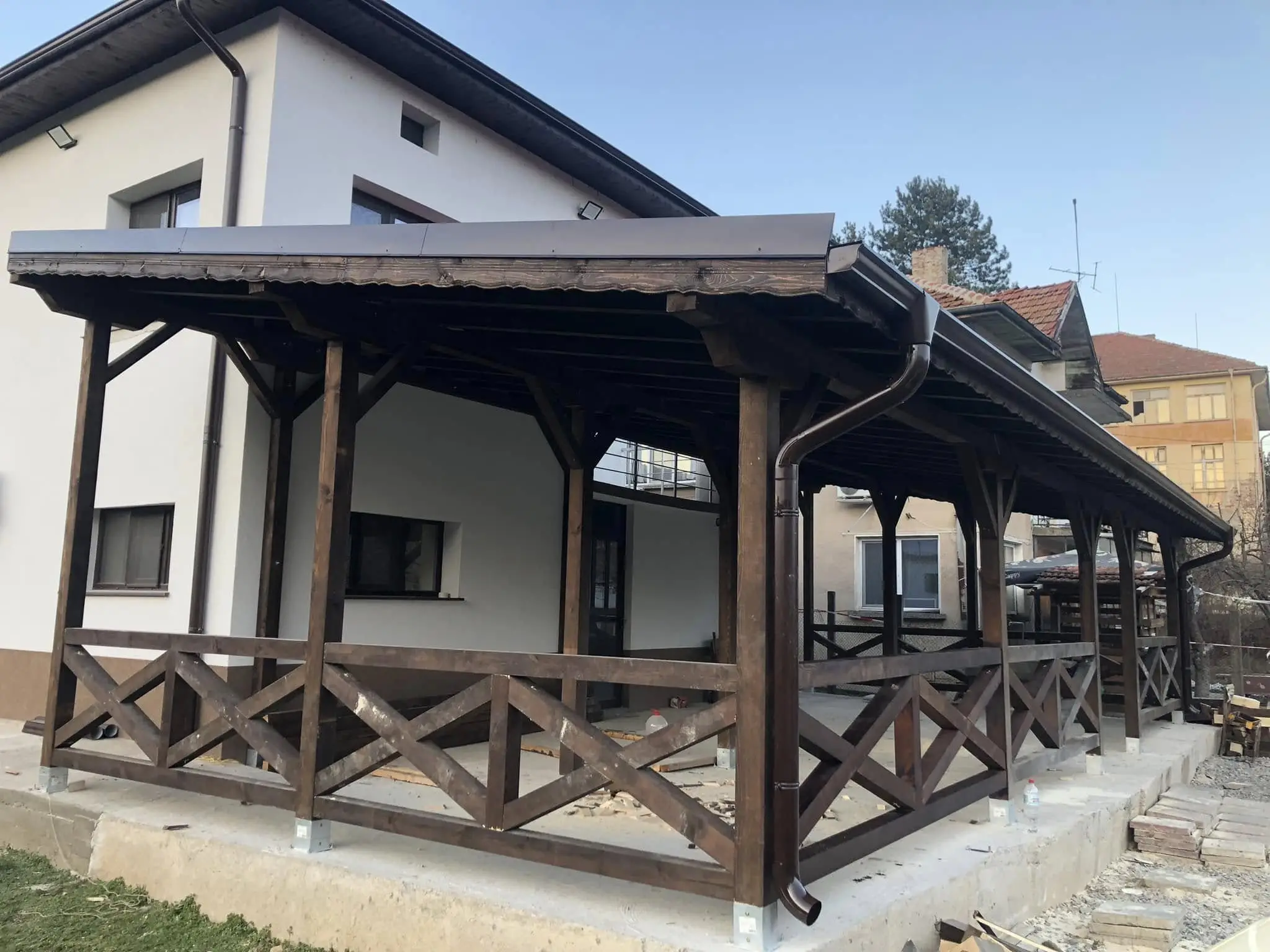 Izgrajdane veranda el instalatsiq osvetlenie 8